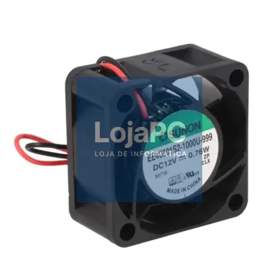 Ventoinha 12VDC 40x40x20mm 2 Fios EE40201S2-1000U-999 SUNON