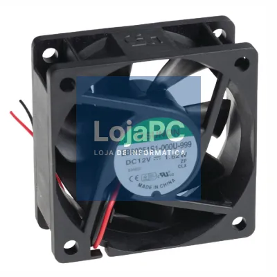 Ventoinha 12VDC 60x60x25mm 2 Fios EB60251S1-000U-999 SUNON