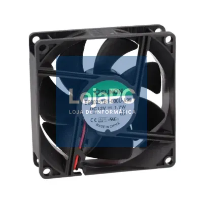 Ventoinha 12VDC 80x80x25mm 2 Fios EE80251B1-000U-A99 SUNON