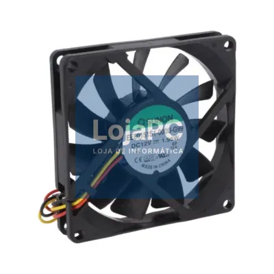 Ventoinha 12VDC 80x80x15mm 3 Fios EE80151S1-000U-G99 SUNON