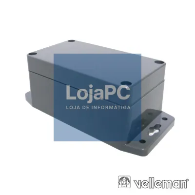 CAIXA SELADA ABS CINZA ESCURO 115x65x40MM