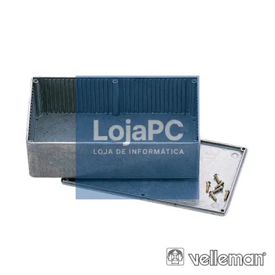 CAIXA ABS CINZA ESCURO 190x100x60MM