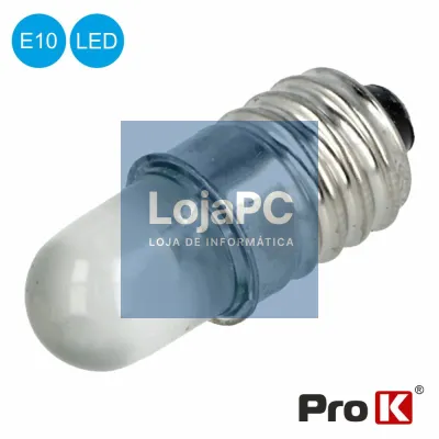 LÂMPADA LED E10 24V AC/DC
