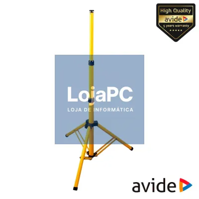SUPORTE TRIPÉ AJUSTÁVEL P/ 1 FOCO LED ATÉ 20KG AVIDE