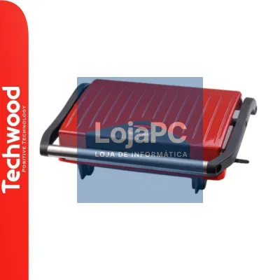 Grelhador Elétrico Antiaderente 750W TECHWOOD