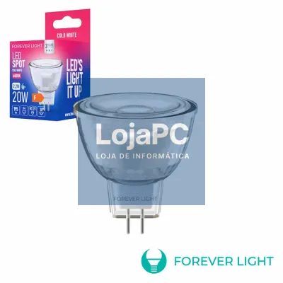 Lâmpada LED G4 MR11 2.2W 12V 6000K 195lm FOREVER