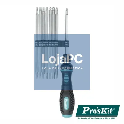 Conjunto De Chave Roquete C/ 8 Pontas Duplas PROSKIT