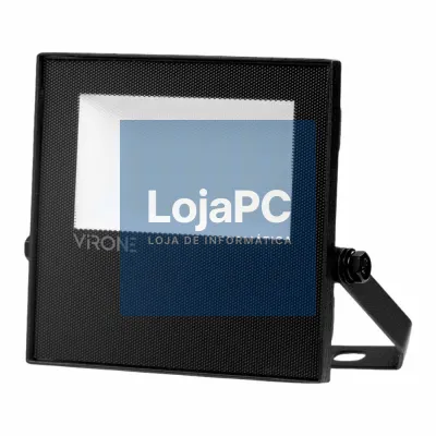 Foco LED 20W 230V 4000K 1600lm Preto IP65 VIRONE