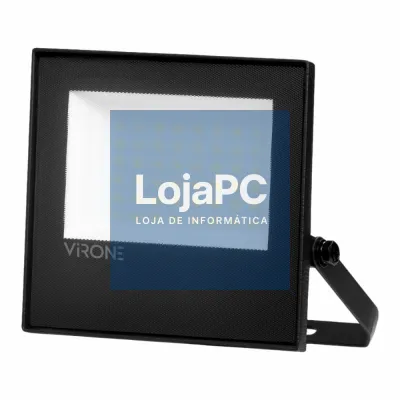 Foco LED 30W 230V 4000K 2400lm Preto IP65 VIRONE