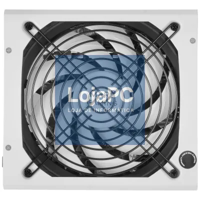 MARS GAMING MPZE750M, 750W FULL-MODULAR PSU 80PLUS SILVER, +87% EFFICIENCY, AI-RPM 14CM FAN, WHITE