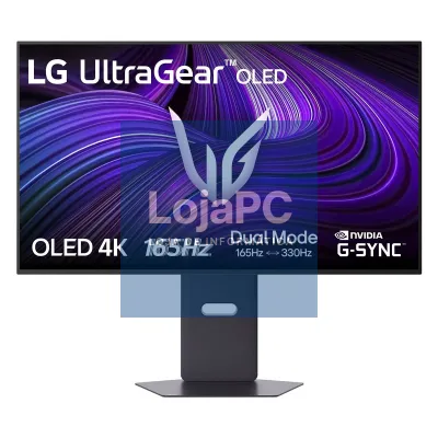 LG UltraGear 32GX850A 32inch OLED w/o TV 16:9 1.5M:1 275cd/m2 0.03ms Pivot No Speaker Plug and Play black