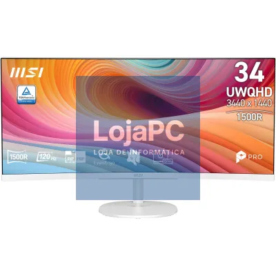 MSI PRO MP341CQW E12 34INCH VA Curve 120Hz 4ms HDMI DP MONITOR