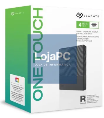 SEAGATE One Touch 4TB External HDD grey