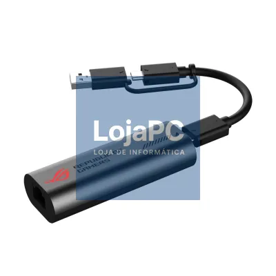ASUS ROG USB-C10G 10Gb Ethernet Adapter 2-in-1 USB-C & USB-A Connector Design USB 3.2 support and Thunderbolt Port Compatibility