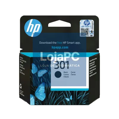 HP 301 Black Original Ink Cartridge