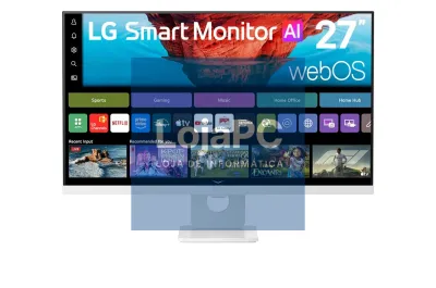 LG Smart 27U731SB 27inch LCD w/o TV 16:9 1000:1 350cd/m2 5ms No Pivot Speaker Plug and Play white