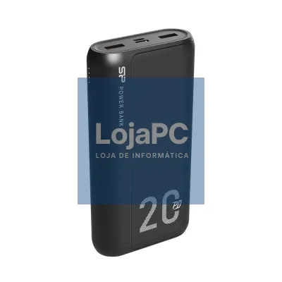 SP Powerbank QS15 20.000mAh QC Preto