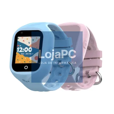 Celly Smartwatch Kids 4G 2 Correas Azul y Rosa