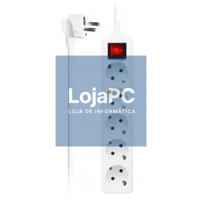 EWENT EW3916 Extensão 5 Tomadas / 1 interruptor 1.5m