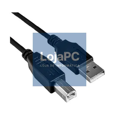 Nanocable Cabo USB 2.0 Tipo A - B 1.8 M Preto