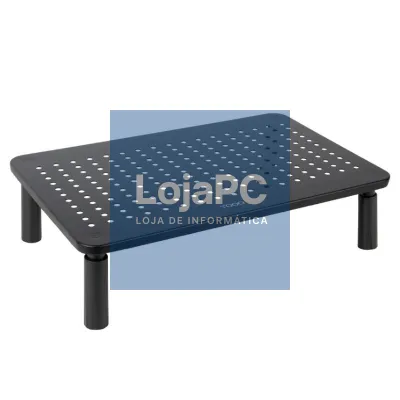 Tooq TQMR086 Suporte elevador monitores Preto