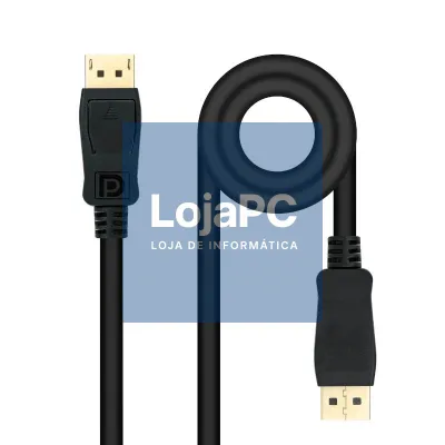 Nanocable Cabo Displayport 1.4 DP/M-DP/M 5,0m
