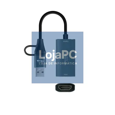 Nanocable Capturadora de video/audio 4K/30HZ