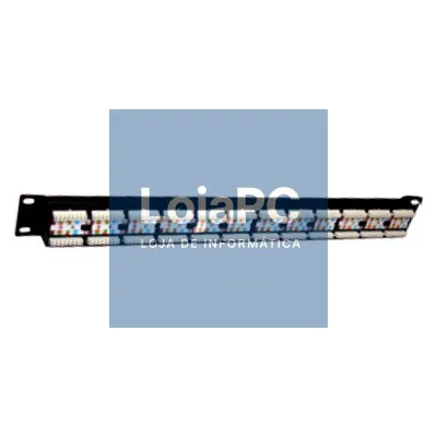 Monolyth Patch Panel 24 Portas 19" UTP Cat. 5E