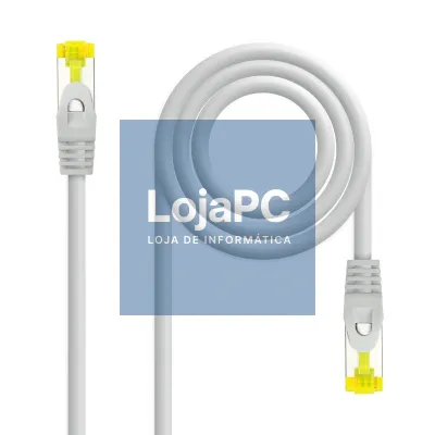 Nanocable Cabo de rede cat. 6A LSZH/SFTP 1,5 M Cinzento