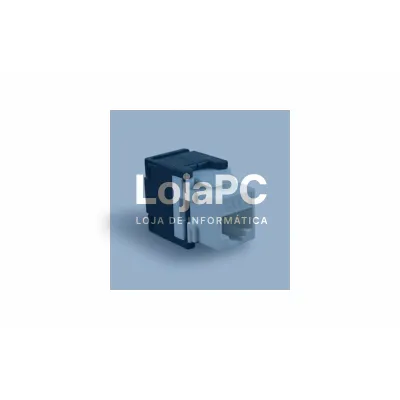 2LAN Conector RJ45 CAT.6 UTP Fêmea TOOLESS 180º.