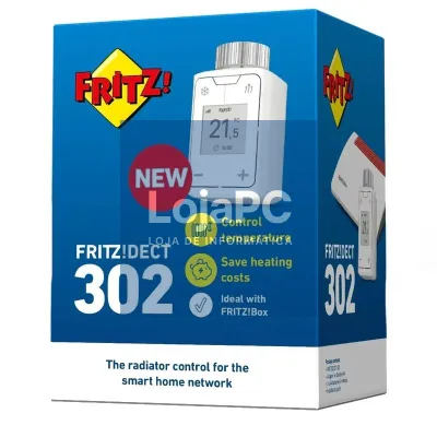 FRITZ!DECT 302 Intern. Válvula Control Radiador
