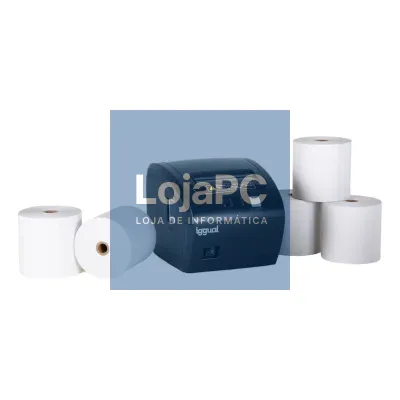 Kit impressora térmica tickets TP EASY 80 + 5 rollo