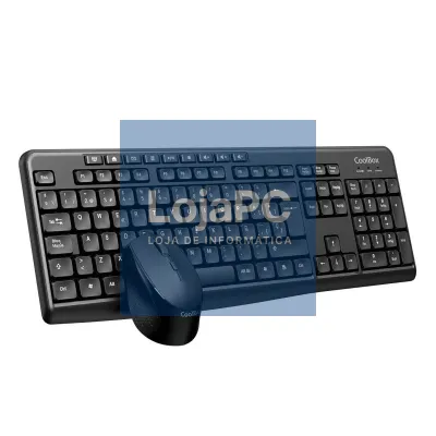 Coolbox Kit Teclado MM + Rato sem fios
