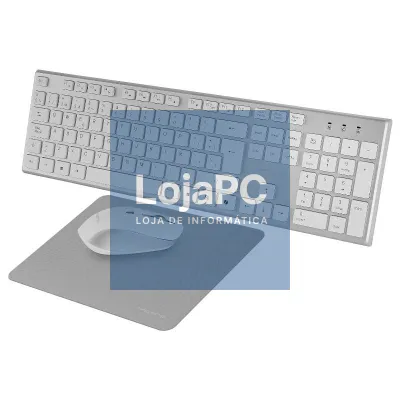 Tacens 3EN1 Teclado+Rato+Alfom sem fios Branco