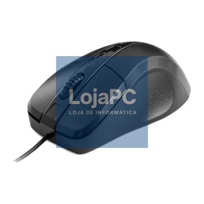 Nilox Rato Óptico MOUSB1001 1000 dpi Preto