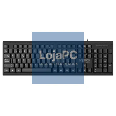Approx Teclado com fio USB 2.0