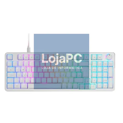 Mars Gaming Tecl. MKPROWYES SilentSwitch RGB White