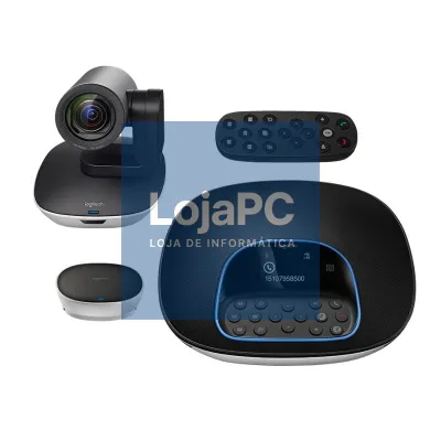 Logitech Equipo videoconf Full HD 4Mic+coluna