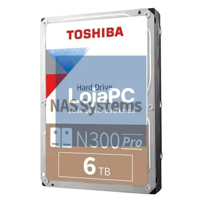 Toshiba N300 NAS MN10ADA600S 6TB 3.5" SATA600 Bulk