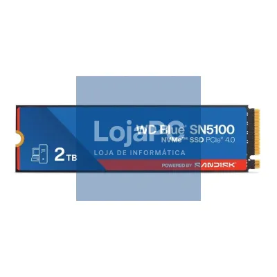 WD Blue SN5100 SSD 2TB NVMe Gen4 6700MB-s