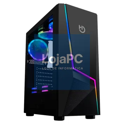 Hiditec Semi-torre V20 PRO ARGB Vidro temperado