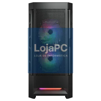 Cougar Caixa Semi-torre Airface Rgb Black
