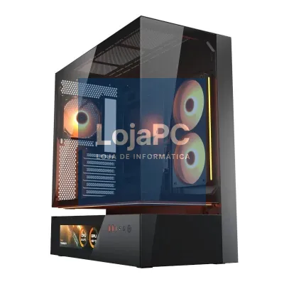 Cougar Caixa Semi-torre CFV235 Vision Black