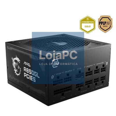 MSI Fonte Alimentação MAG A850GL PCIE5 II 850W