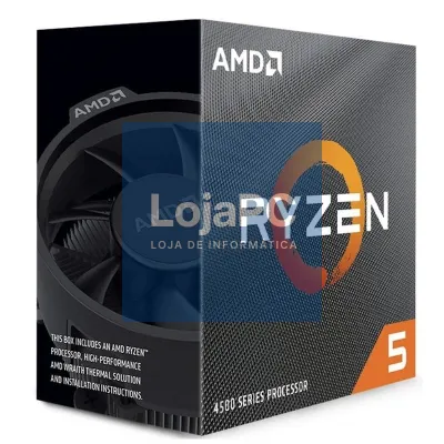 AMD RYZEN 5 4500 3.6GHz 8MB 6 CORE AM4 BOX+Disipa