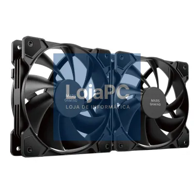 MARS GAMING Ventoinha MF-PROX2 silencioso Black