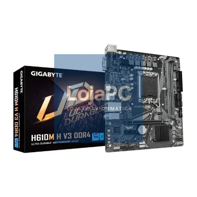 Gigabyte Placa-mãe H610M H V3 DDR4 mATX 1700
