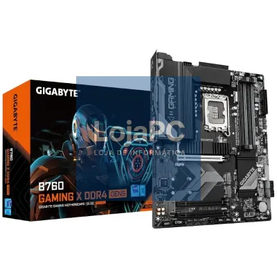 Gigabyte Placa-mãe B760 GAMING X D4 GEN5 ATX 1700