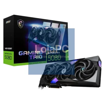 MSI VGA NVIDIA RTX 5080 16G GAMING TRIO OC DDR7