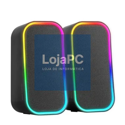 Mars Gaming Coluna MS-OM BT 20W RGB Preto